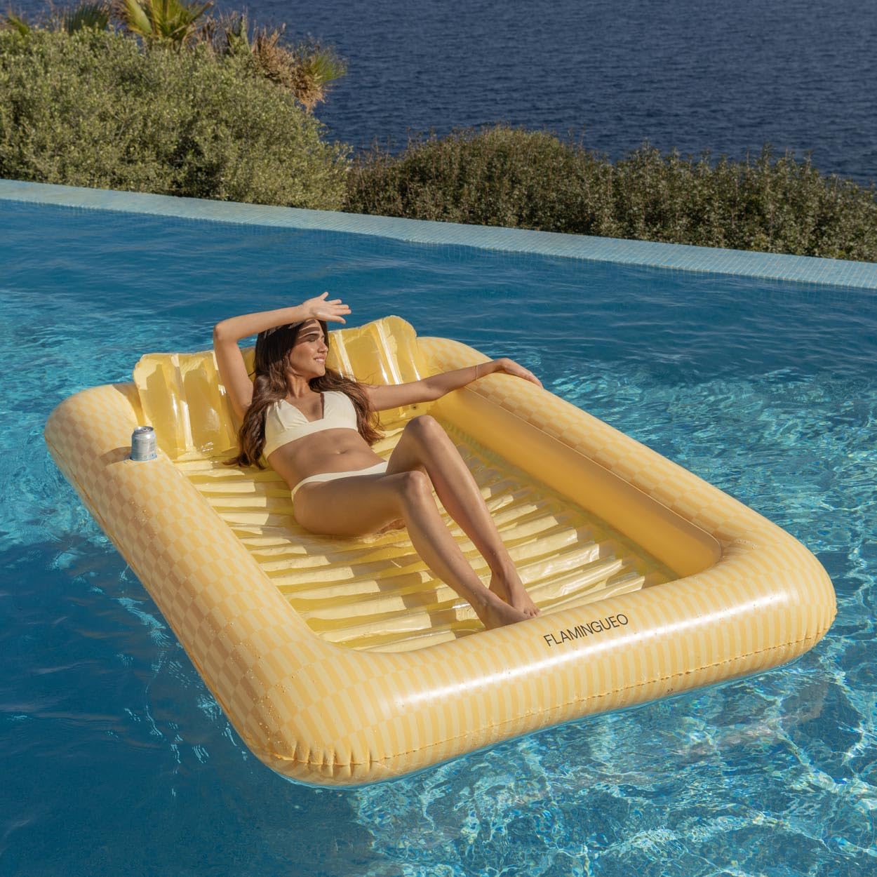 Flamingueo Swimming Pool Buoy, Swimming Pool Mattress, Adult Pool Buoy, Beach Mattress, Pool Accessories, Swimming Buoy - Image 2