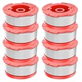 8PCS Line Spool for Craftsman Weed Eater CMZST065 CMZST0653 CMCST900 CMESTA900 CMESTE920 CMCST98020 CMZST065 Grass Trimmer Replacement, Auto Feed 0.065 Trimmer Line Spool Parts