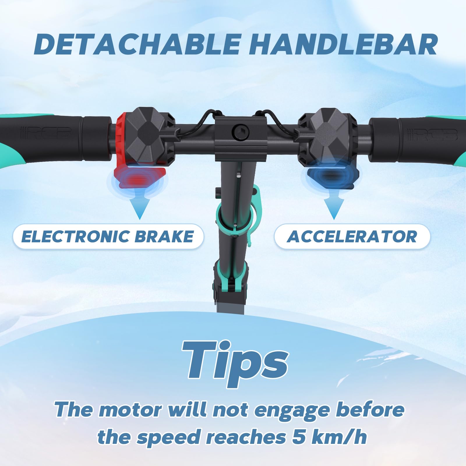 Monopattino Elettrico Bambina RCB Onopattino Elettrico Babini Da