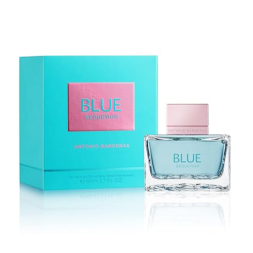 Antonio Banderas Eau De Toilette Spray para mujer, Blue Seduction, 2.7 oz