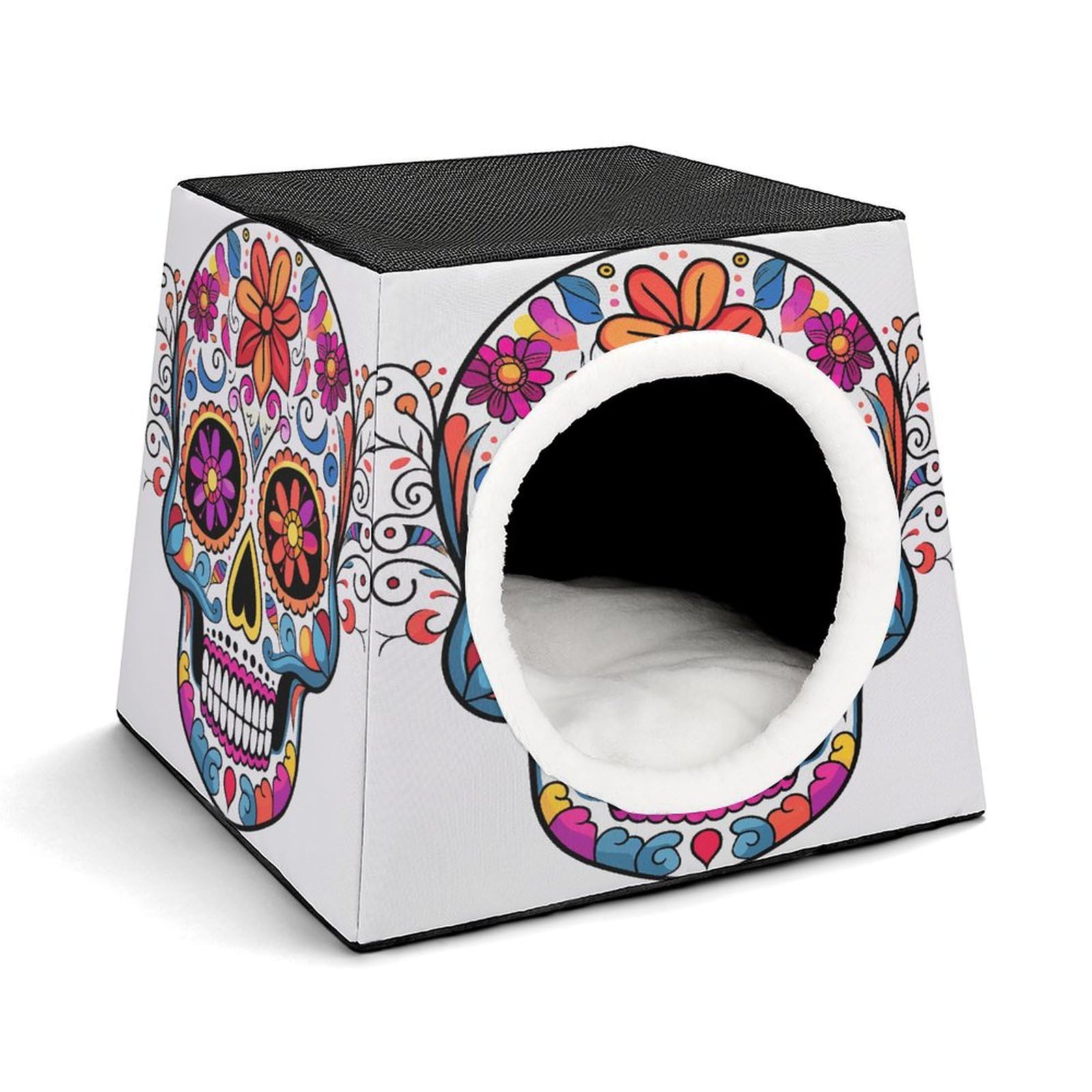 Nid de couchage pour animal de compagnie apaisant contre le stress