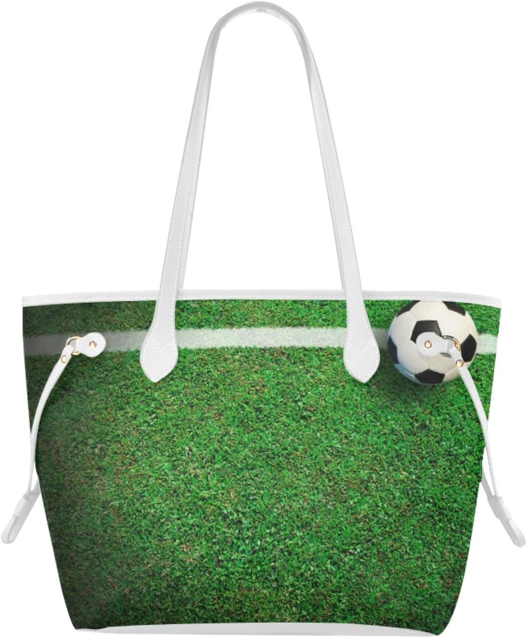 Borsa Trasparente Da Donna BS-VOG Approvata Stadi E Concerti - PVC Resistente Con Catena Dorata Regolabile - 5