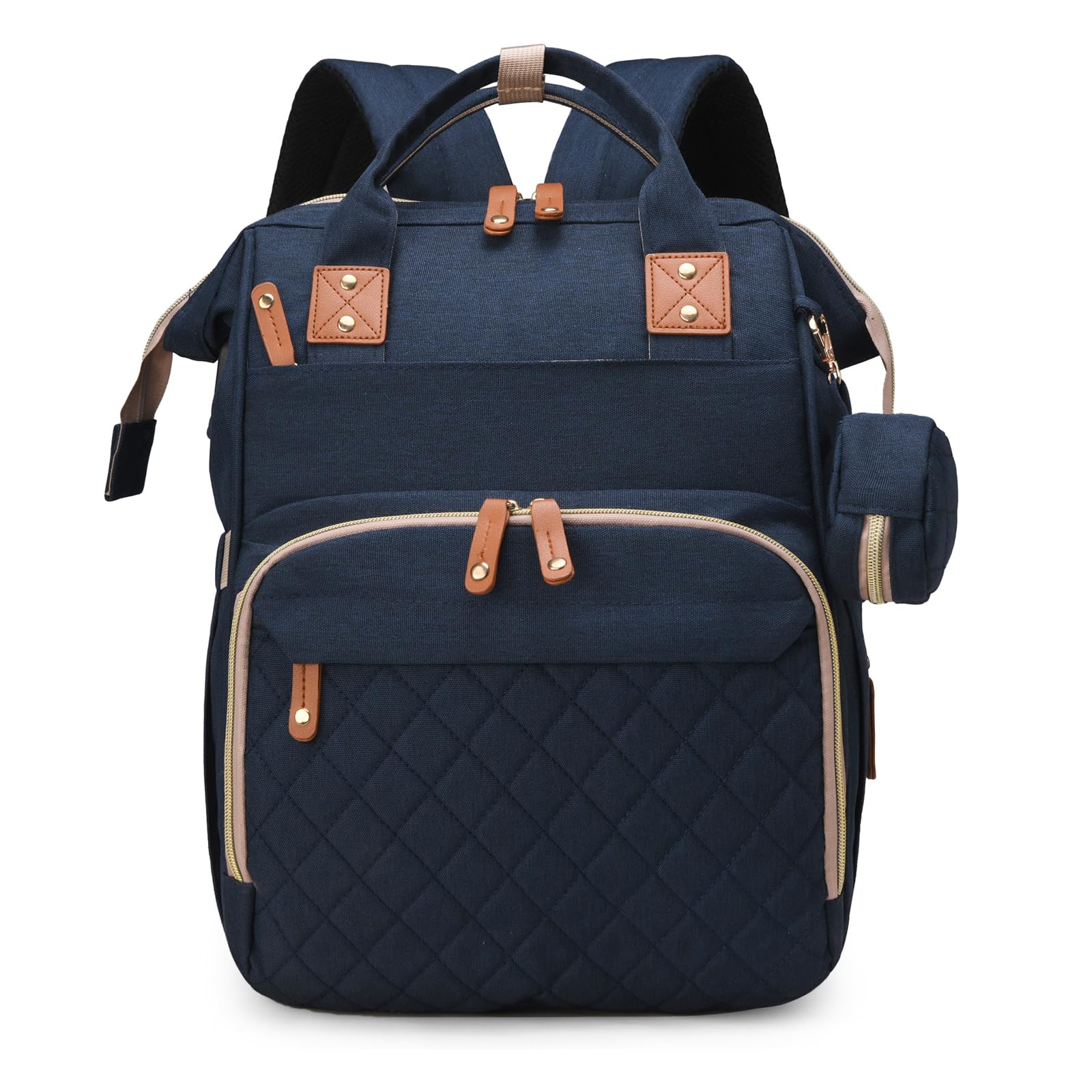houscly 25L Diaper Bag Backpack with Changing Station, Large Capacity