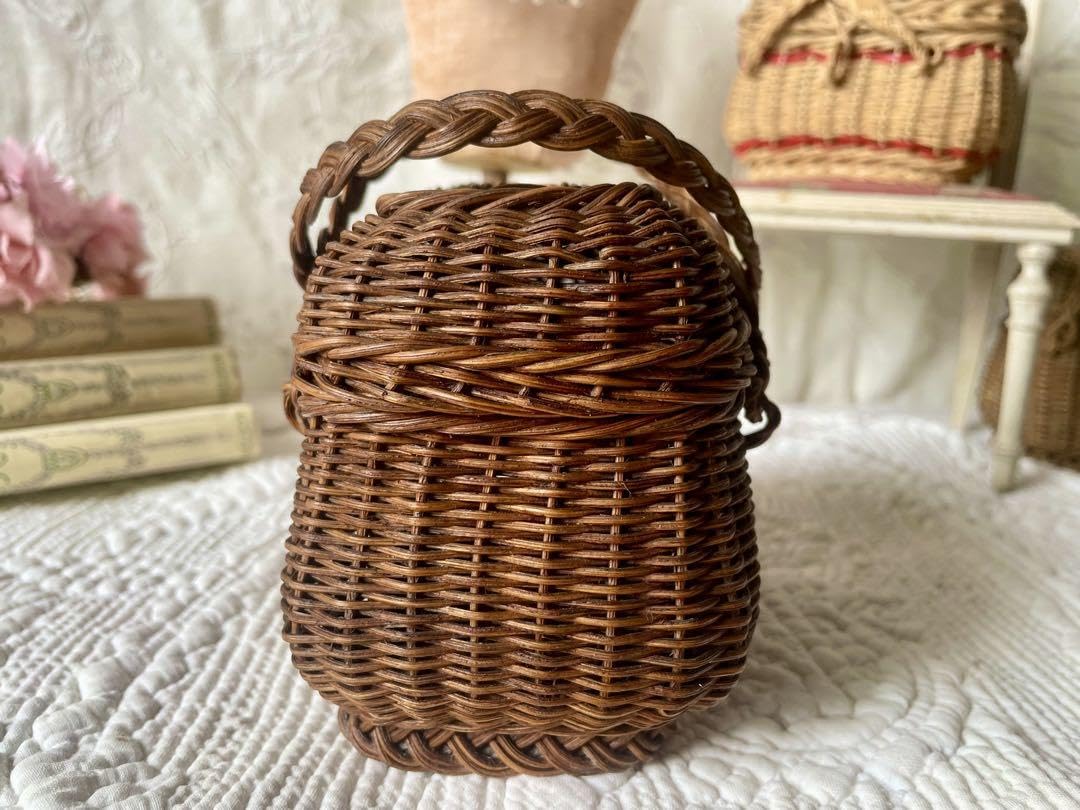 Amazon.co.jp: サイズ大きめドールパニエ フランスアンティーク 人形用  