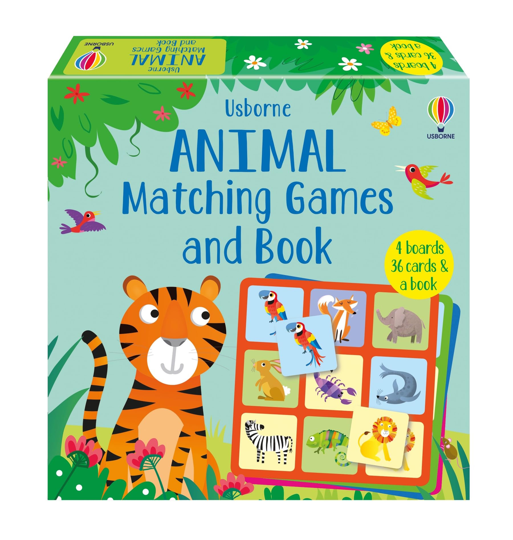 Animal Matching Games and Book by Kate Nolan, Gareth Lucas - 9781836041429