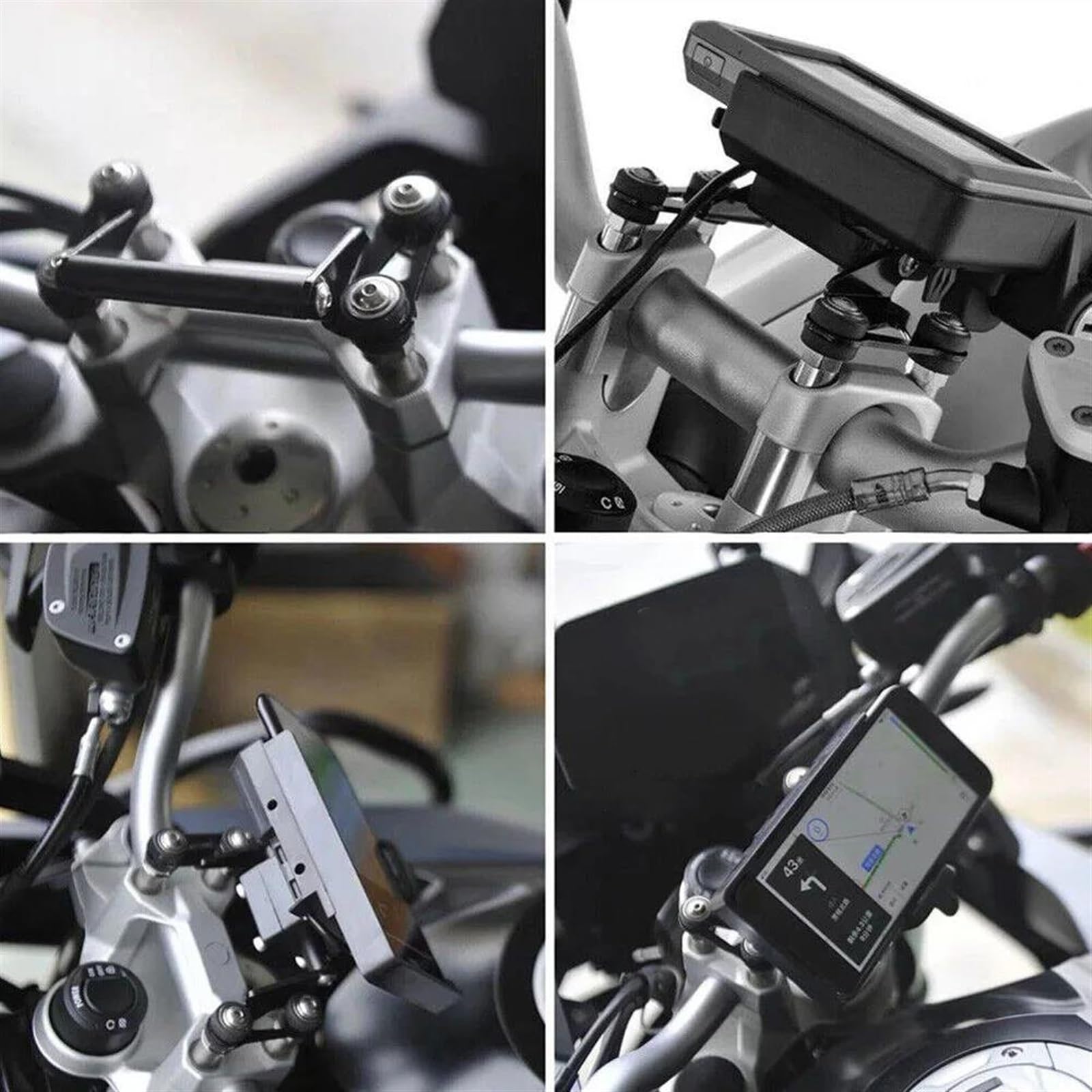 Support De Navigation pour Moto, Guidon pour Téléphone Portable, GPS, pour R1200R F750GS F850GS F800GS F700GS(E)