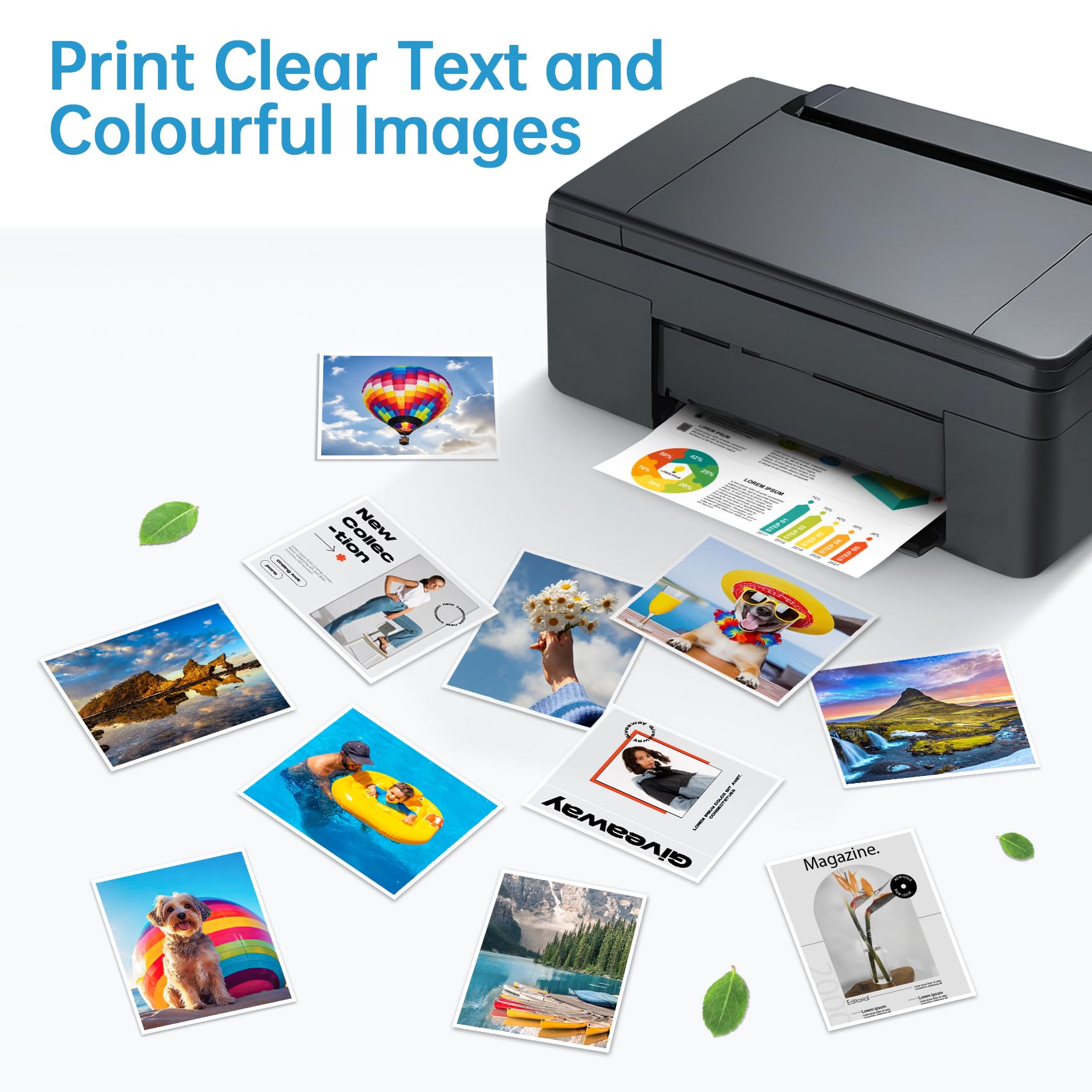 Cartucce Compatibili HP 21 22 Cartucce Compatibili HP 21 Nero E HP 22 Colore - Pack Da 3, Rigenerate, Per Stampanti Serie F E 3920 Stampante Hp 2720 - Foto 2