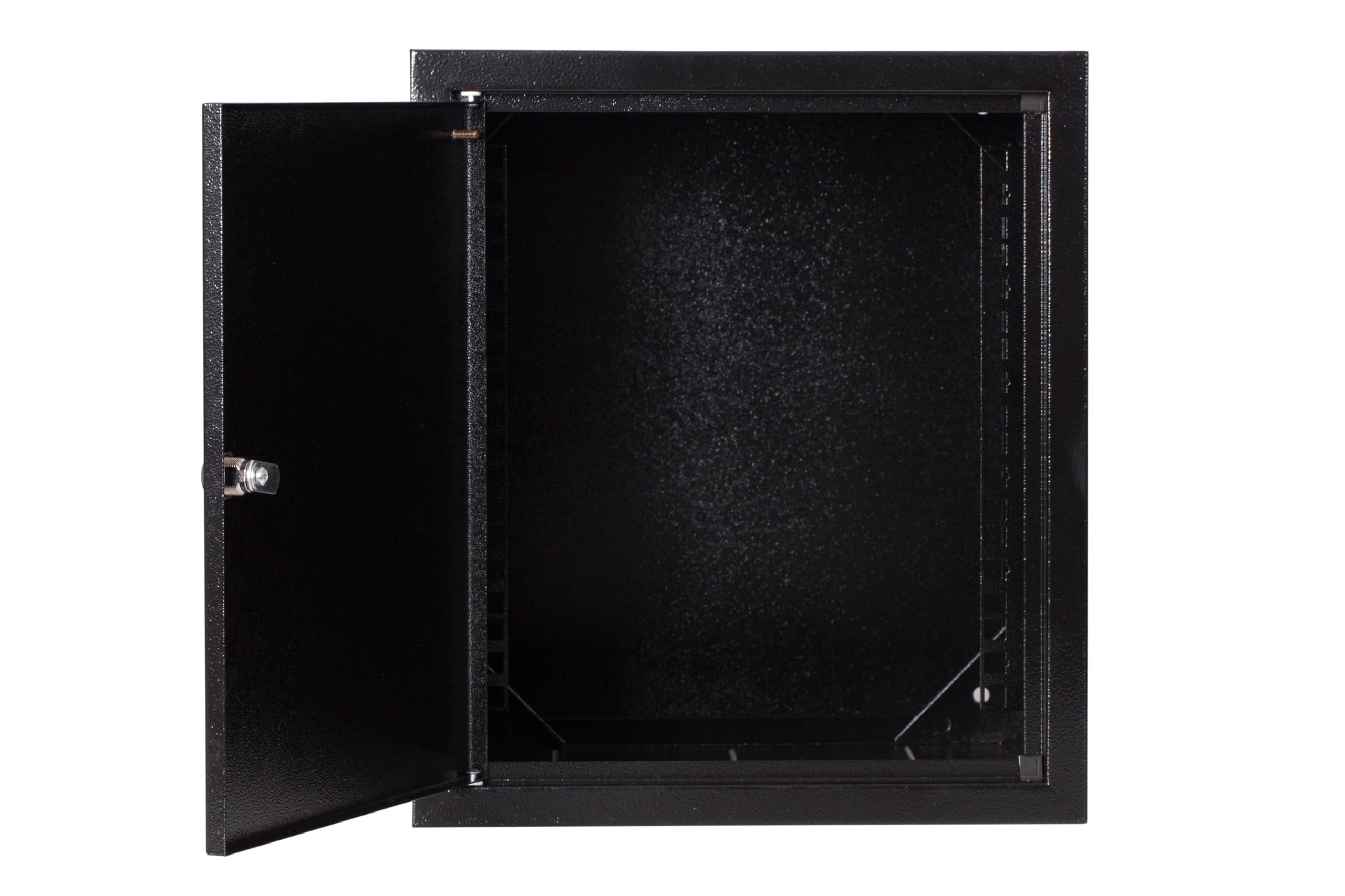 SABAJ M&D Armoire réseau 10 Pouces - 6U - H355xL310xP300mm - Profondeur utile 250mm - Montage Mural - Noir