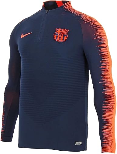 Amazon.com: Nike FC Barcelona VaporKnit Strike Taladro Talla Superior  Pequeño Obsidiana/Carmesí : Deportes y Actividades al Aire Libre