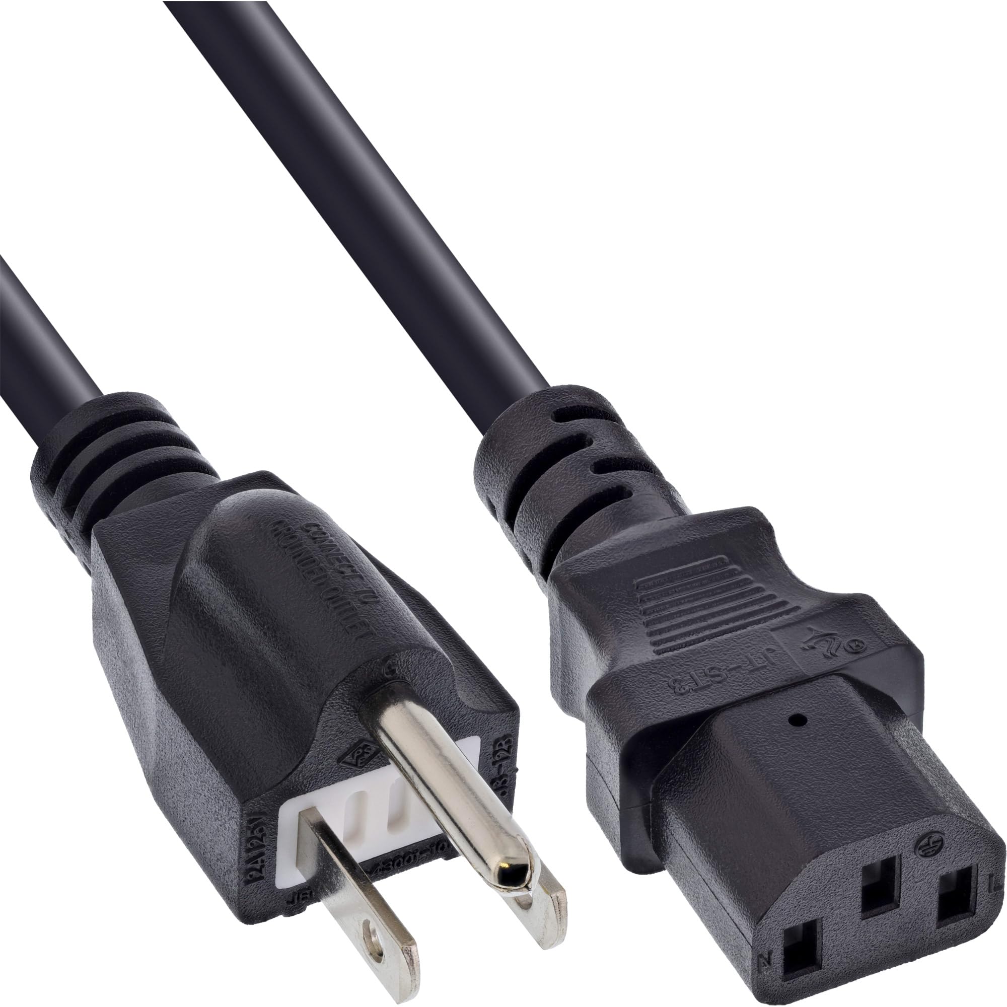 InLine Netzkabel Kaltgerätestecker C13, Japan-Standard, 3-polig, 1,8 m