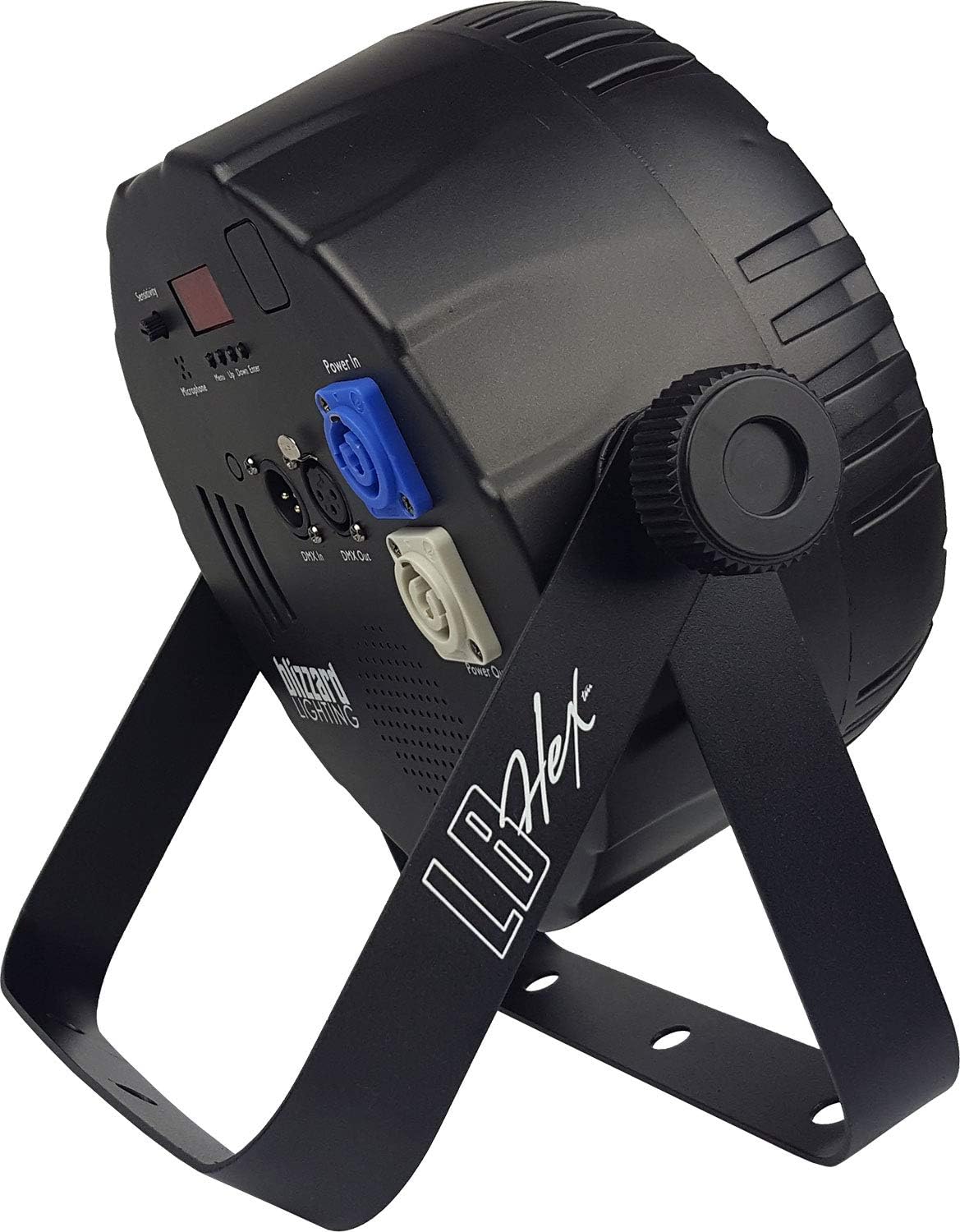 Blizzard Lighting LB PAR Hex 6-in-1 LED Wash (RGBAW+UV) Wedding, Church Stage Lighting, 4X4X4