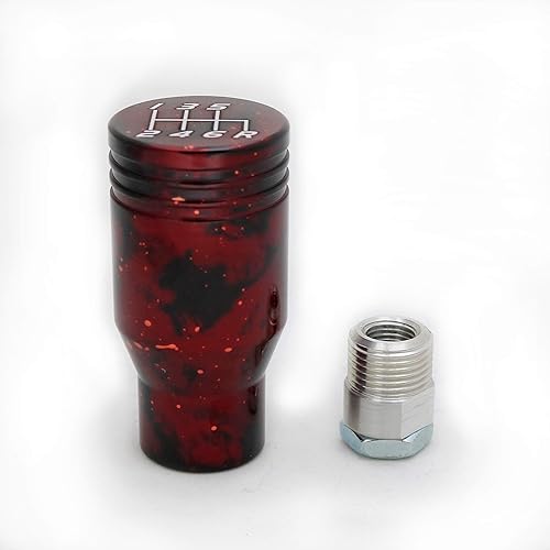 Miniatura 5 de Billetworkz Cosmic Space - Pomo de cambio de pistón compatible con Subaru 6 velocidades WRX 2015-25  STI 2004-21, azul cósmico