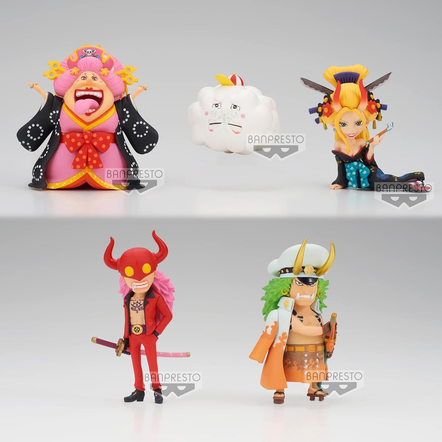 Banpresto - One Piece - Wanokuni Onigashima 1 (Box of 12), Bandai Spirits World Collectable Figure