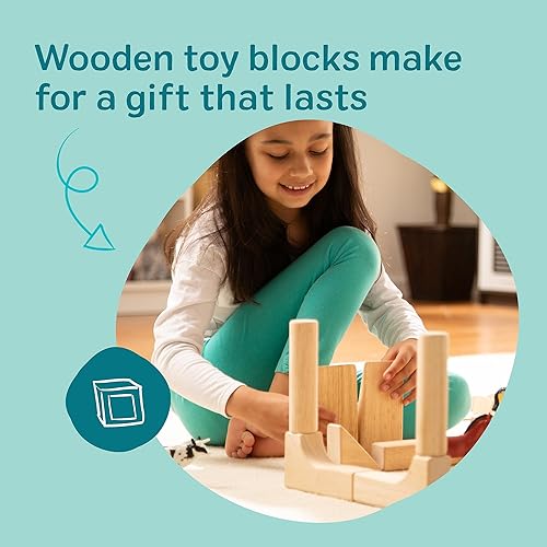 Miniatura 6 de Bloques para armar lisos de madera Melissa & Doug, Estándar, 1, Multicolor/Ninguno