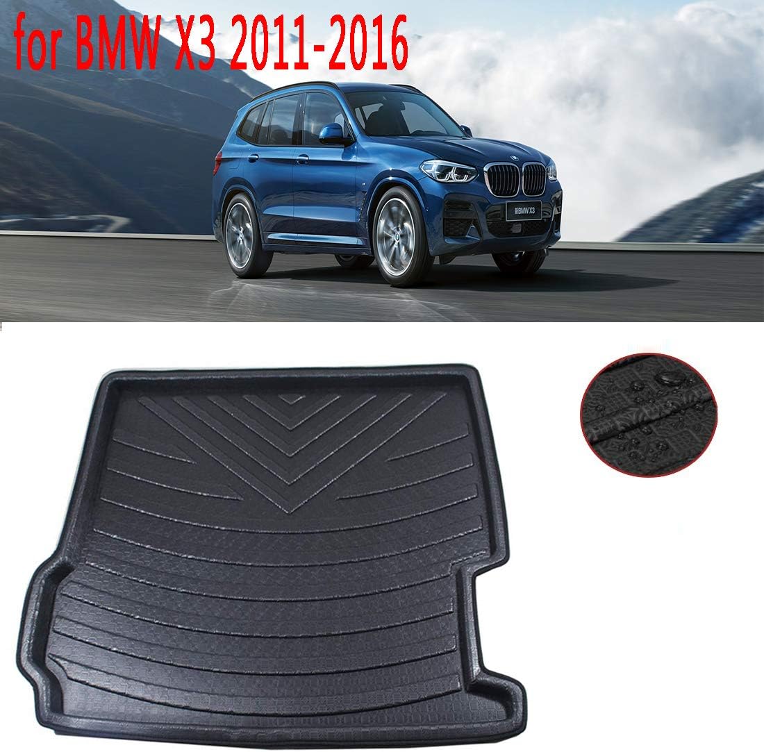 Boot Liner Cargo Floor Mat Cover Protector Rear Trunk Tray Fit for BMW X3 2011-2016