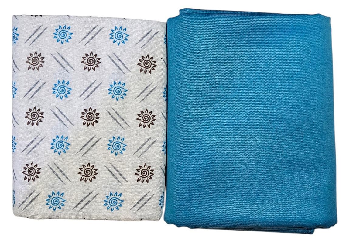 mans fab Shirt & Trouser Fabric in Velvet Box Packing (Shirt-2.35 m, Pant-1.25 m) Blue-54-picture-42