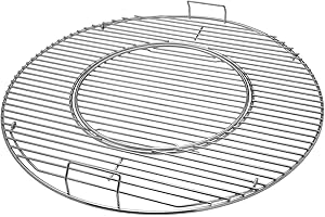 Vortex for Weber Grill 22 Inch, 8835 Gourmet BBQ Hinged Cooking Grate