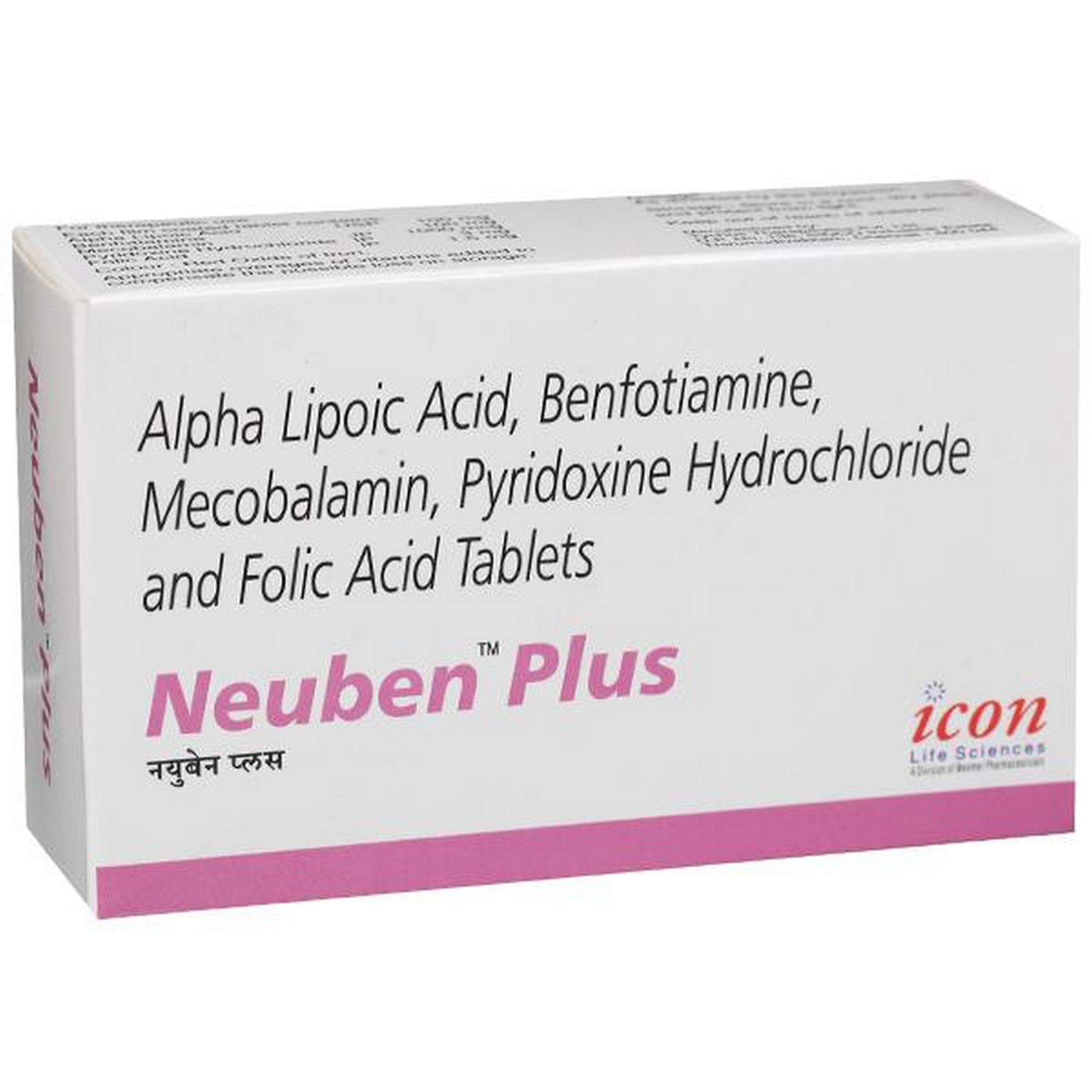 Neuben Plus - Strip of 10 Tablets