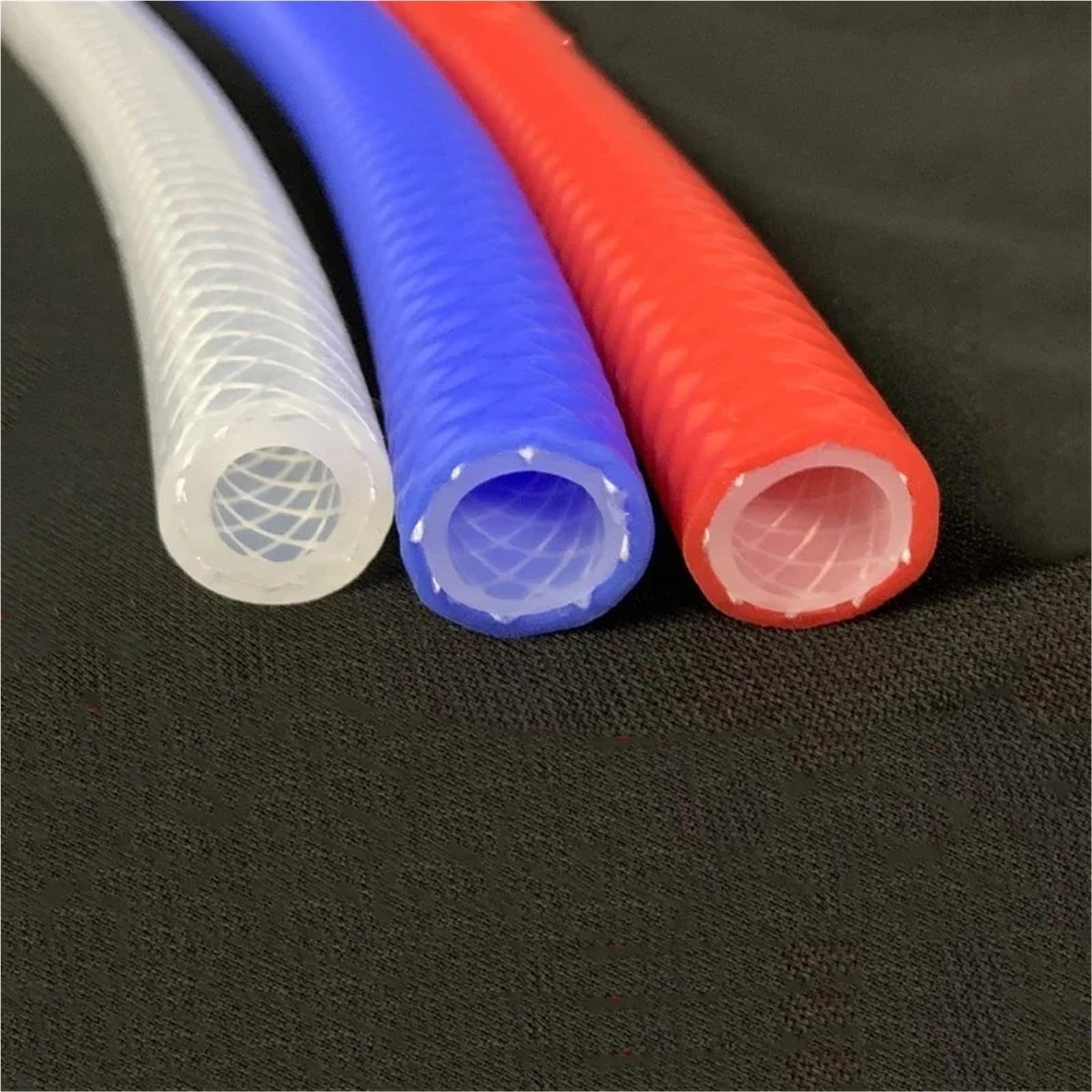 Silikonschläuche, Silikonschlauch in Lebensmittelqualität, mehrfarbig, 1 m, mehrere Größen(Blue,1M-ID 32XOD 42MM)
