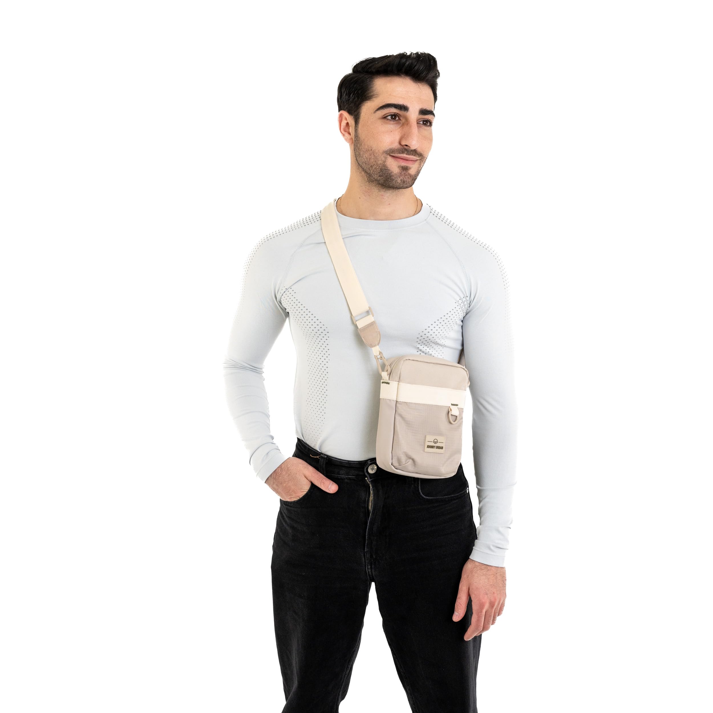 Johnny Urban Bandoleras Hombre Mujer - Jayden - Bolso De Hombro Para Festivales Ocio Viajes Conciertos - Crossbdy Bag Pequeño - Repelente Al Agua