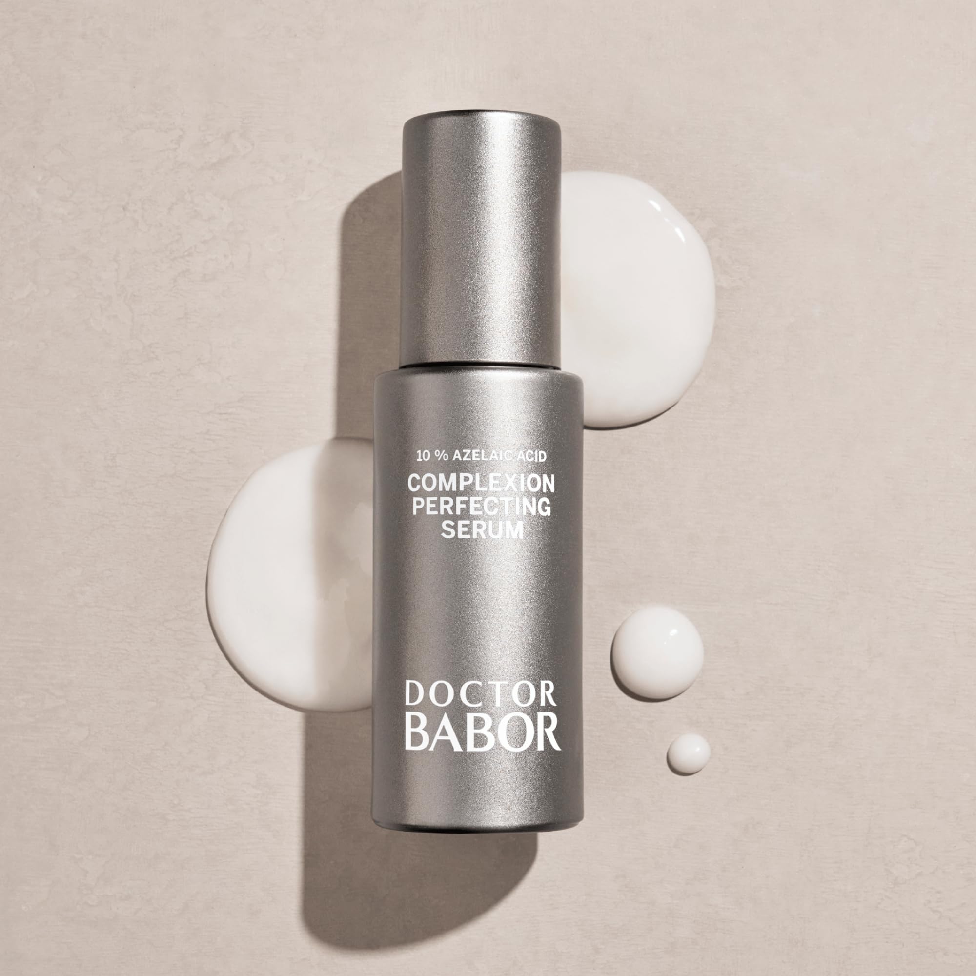 DOCTOR BABOR Clarifying Complexion Perfecting Serum – Sérum facial despigmentante facial vegano con ácido hialurónico, ácido azelaico y ácido láctico, para una piel más uniforme (30 ml)