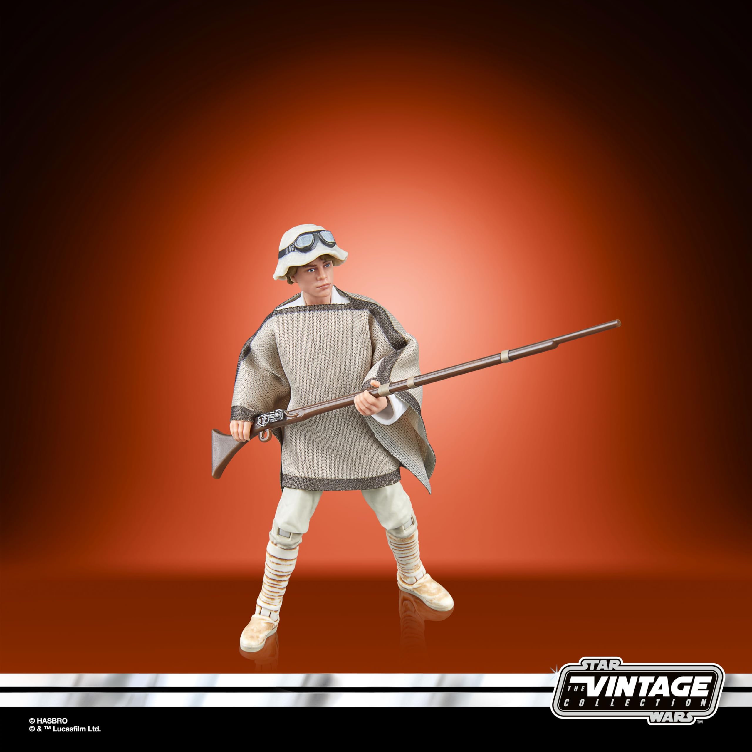 Hasbro Star Wars Śmigacz Lądowy i Luke Skywalker z Serii Star Wars The Vintage Collection, 9,5-Centymetrowa Figurka i Model Pojazdu z Filmu Gwiezdne Wojny: Nowa Nadzieja