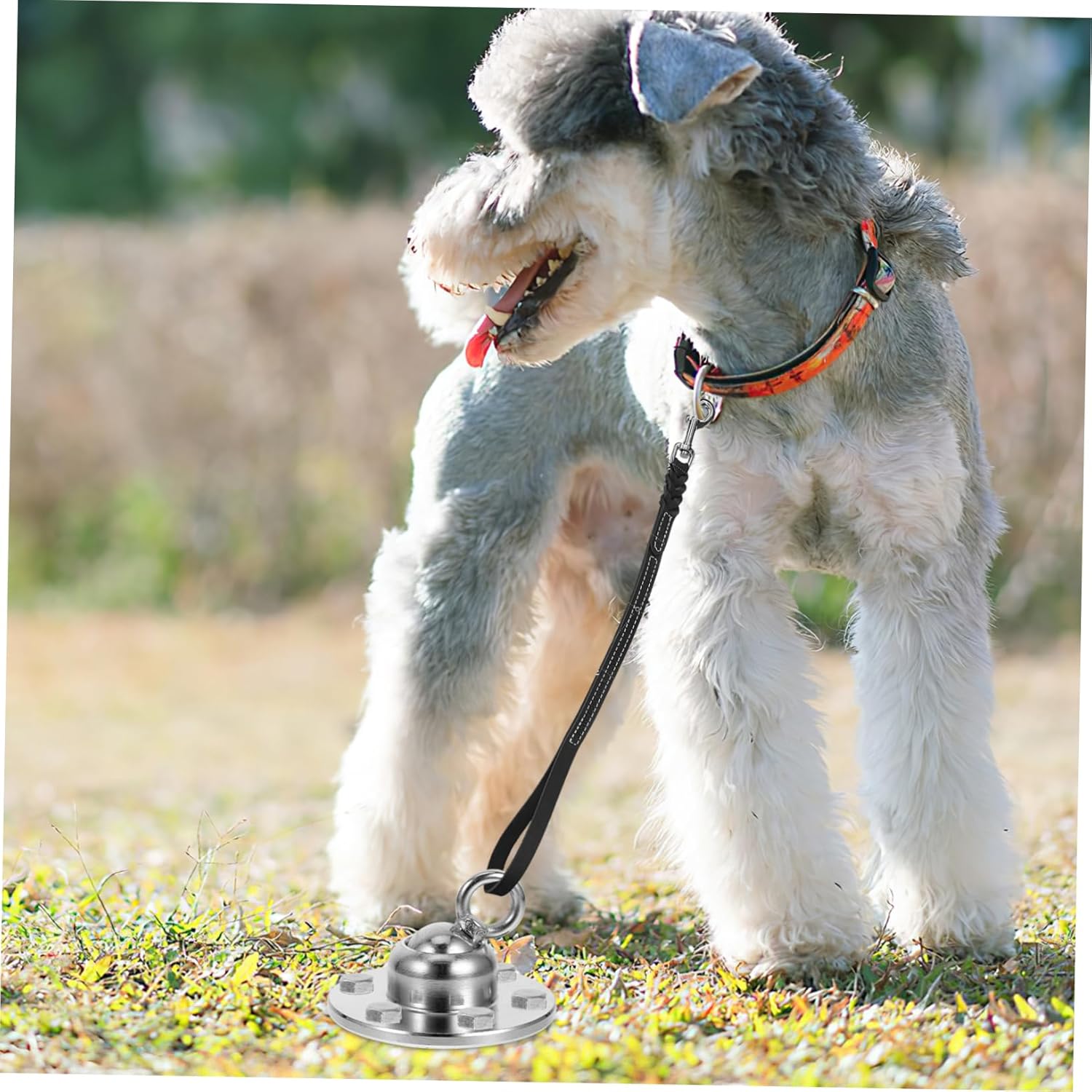 balacoo Rotating Dog Tie Out Stake Heavy Duty Outdoor Dog Ground Stake for Camping Training