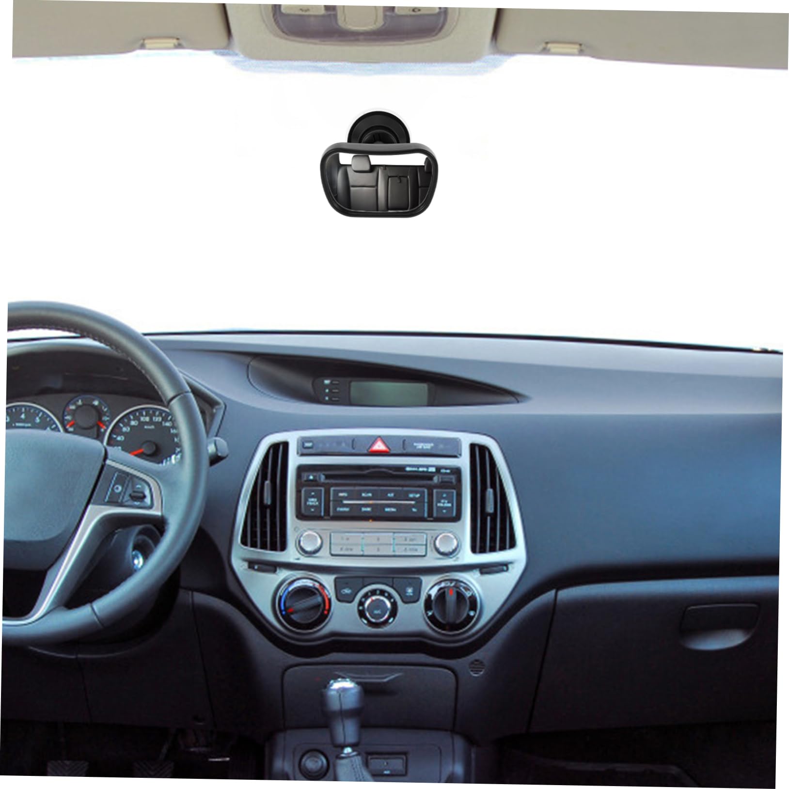 Toyvian 5 Pezzi Specchietto Retrovisore Auto Regolabile per Osservare Sicurezza per Sedili Posteriori Campo Visivo e Facile Installazione