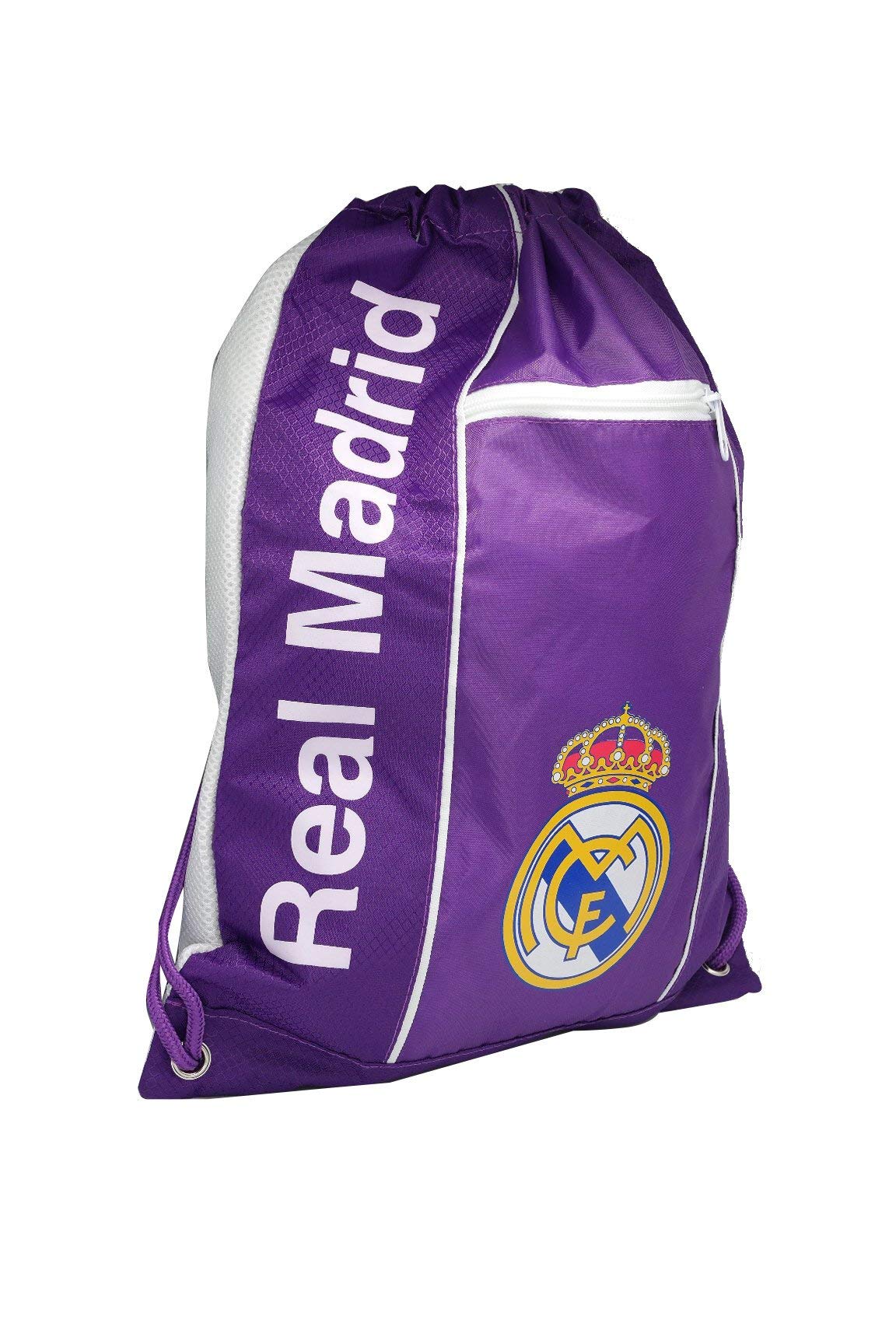 Icon Sports Replacement For Real Madrid Officially Licensed Soccer Cinch Bag C1-2