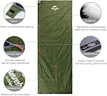Naturehike Envelope Sac de couchage – Portable ultra-léger, étanche, compact, confortable avec sac de compression - 3 Sacs de couchage pour les voyages, Camping, Randonnée, Activités de plein air