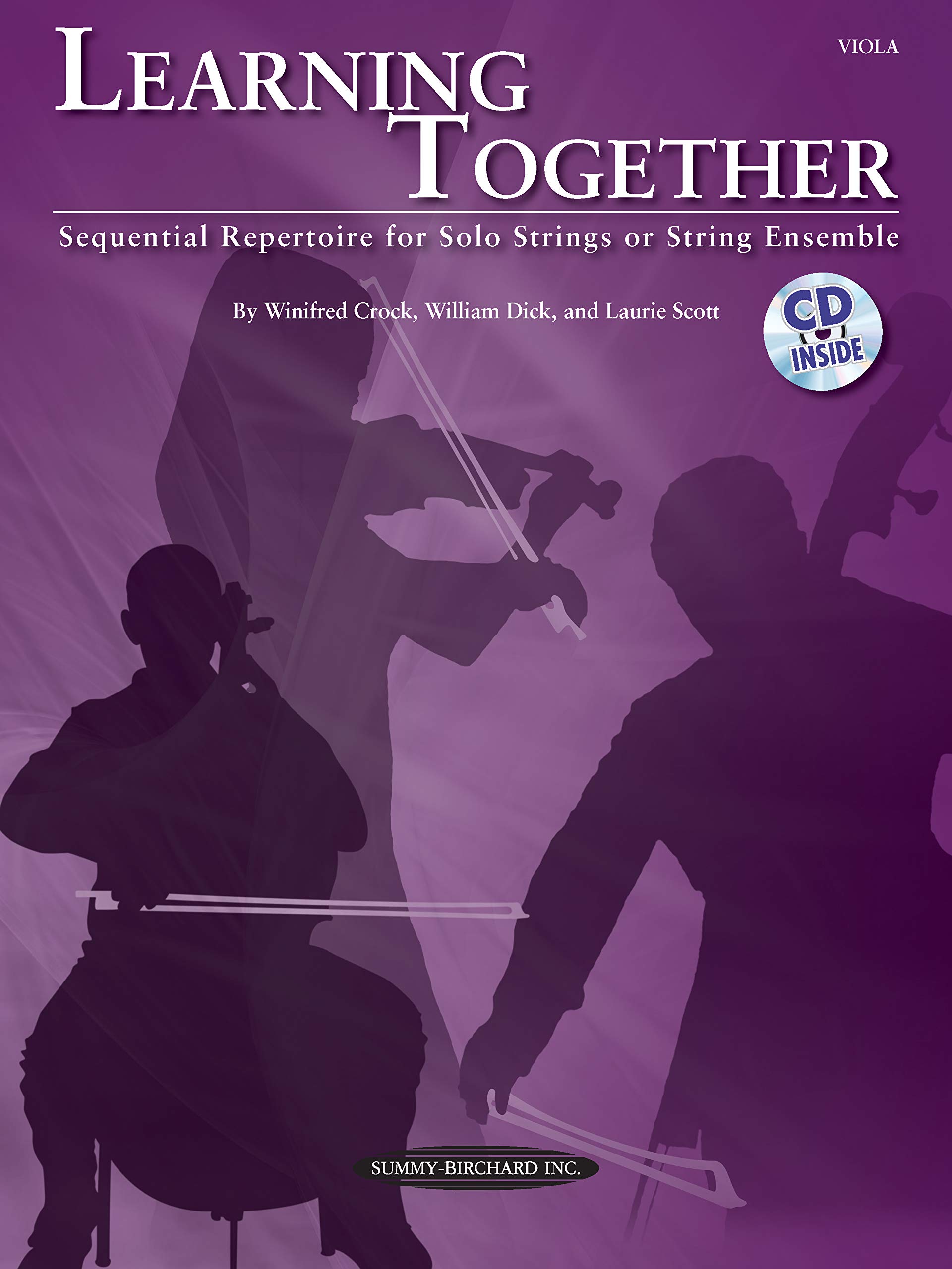 Learning Together: Sequential Repertoire for Solo Strings or String Ensemble (Viola), Book & Online Audio