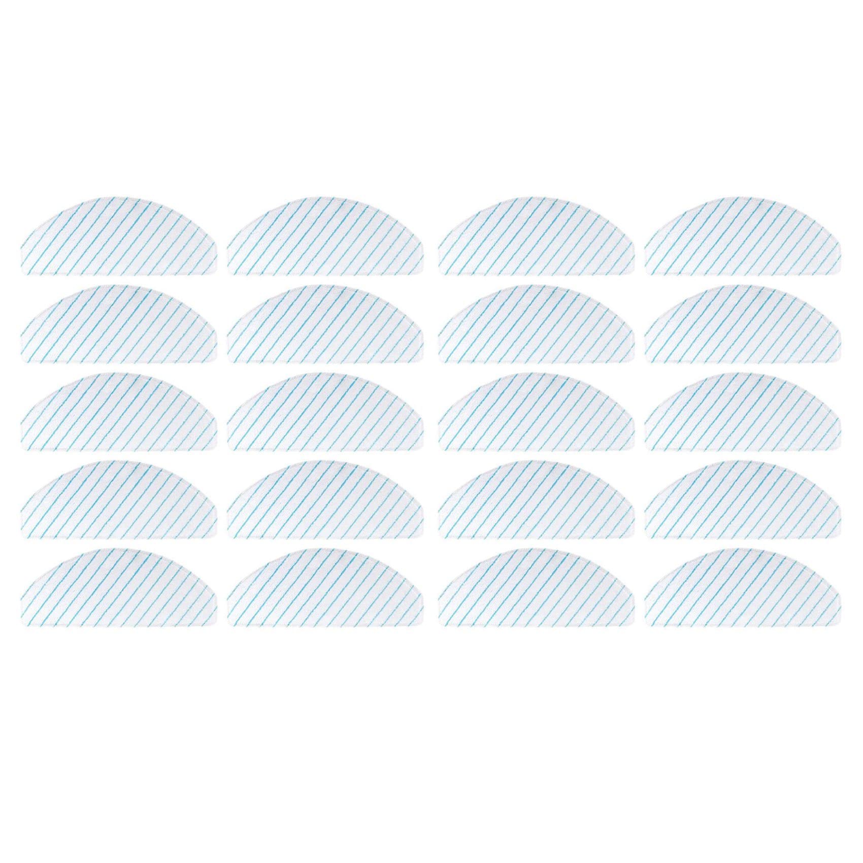 Hndhbfgrt 20 PCS Replacement Mopping Pads for OZMO T9 Series T8 Series T8 T8 Max N8 Robot Vacuum