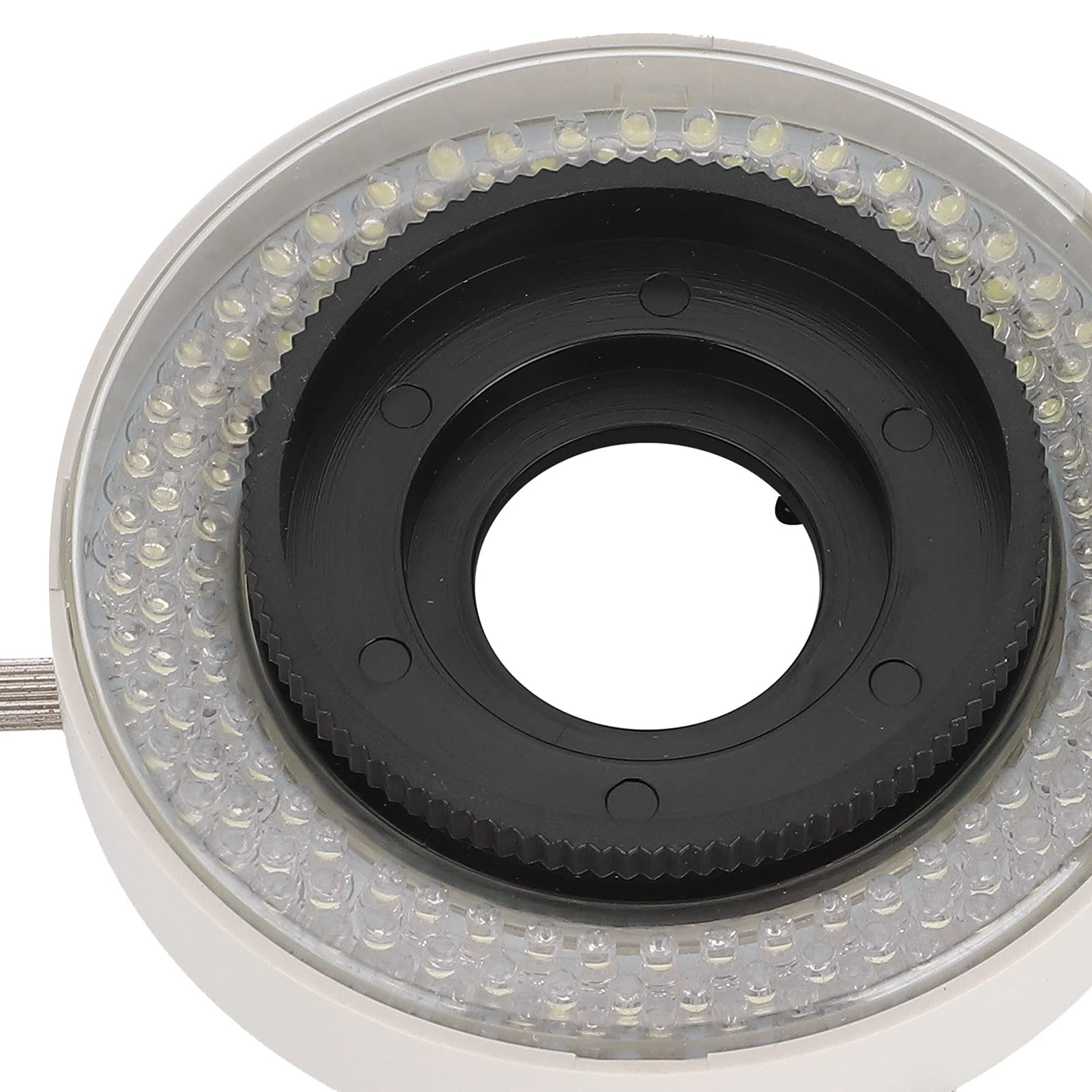 Microscopio de Luz LED Microscopio de Luz LED Fuente de Luz Luz ABS Iluminación sin Sombras para Telescopios Estéreo Cámara de Microscopio Industrial (Enchufe europeo)