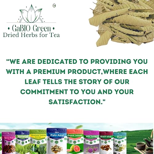 Miniatura 8 de Hoja de guayaba Premium 100+ hojas (2.1 oz  59.5 g) Hojas de guayaba secas enteras 100% naturales.