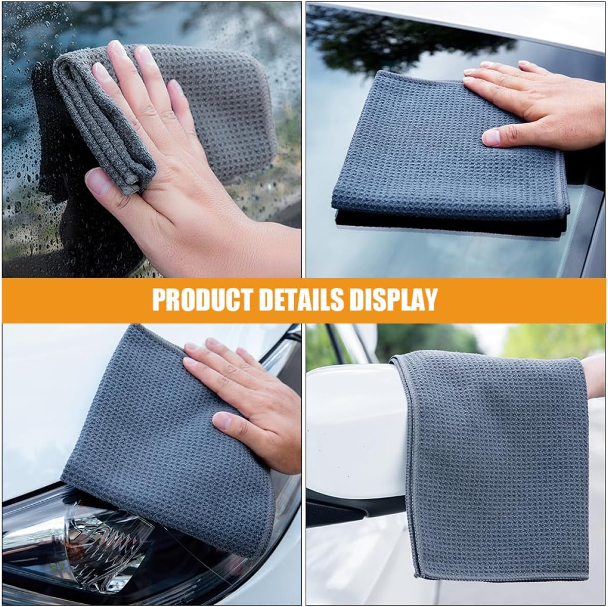 Microfiber Car Wash Towel, Cleaning Cloth Ultra Absorbent