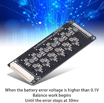 リチウム電池アクティブイコライザー 1.2a 誘導 Bms バランサー エネルギー転送 14s