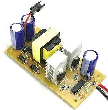 Tech and Trade DIY 12V DC To 24 V DC Converter Power Supply 3055 Transistor 4440 Ic Kit Module Multicolor