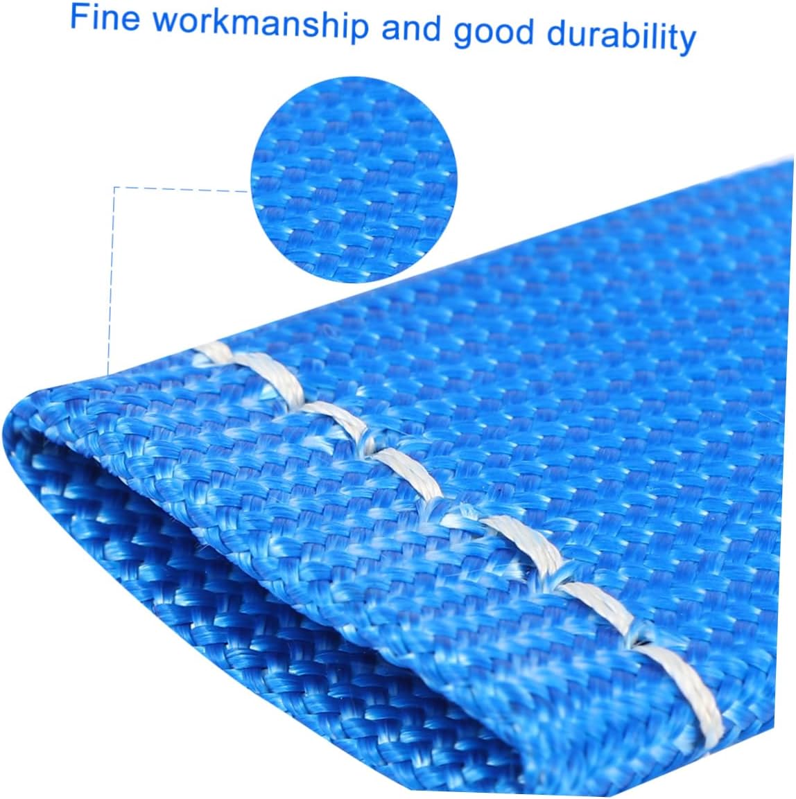 8pcs Fiberglass Tube Heat Shield Wire Protector for Spark Plugs High Temp Resistant Cover