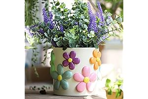 gugugo Colorful Flower Planters, Eclectic Home Decor