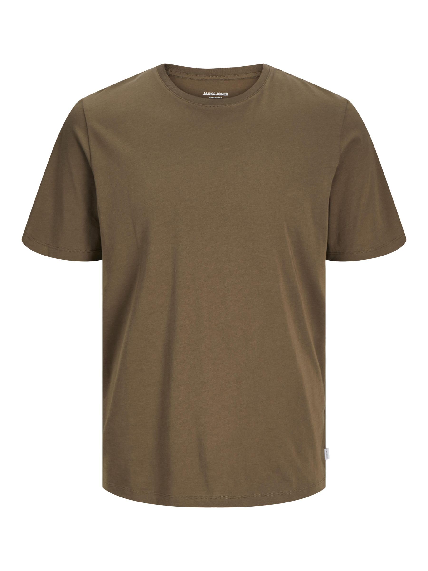 Jack & Jones Men's Canteen Jjeorganic Basic Tee Ss O-Neck Noos T-Shirt, Xxl