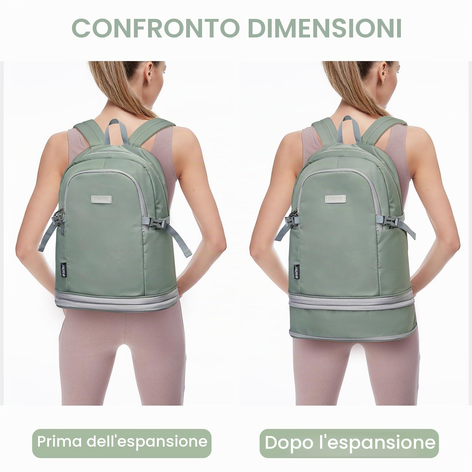G4Free Pickleball, zaino da uomo e donna, leggero, per palestra, sport, nuoto