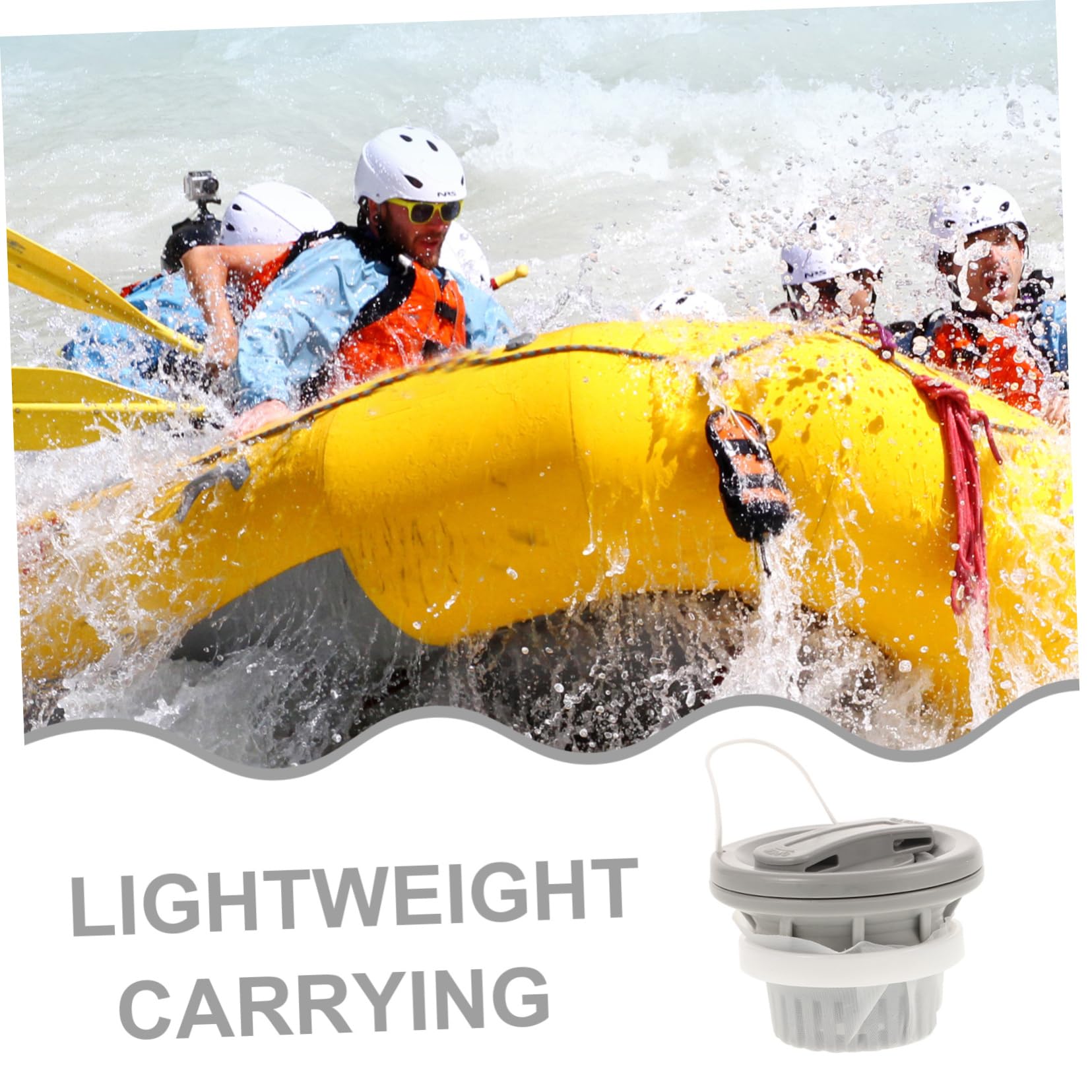 GALPADA Valvola Gonfiabile per Kayak e Canoe Accessorio per Svuotamento Alta e Impermeabilità Compatibile con Barche Gonfiabili Facile Usare