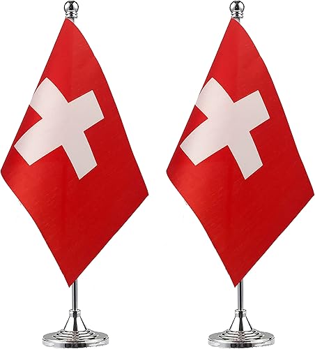 Miniatura 6 de WXTWK Paquete de 2 banderas de escritorio mexicanas pequeñas con base de soporte, decoración para eventos y celebraciones Afro Americano