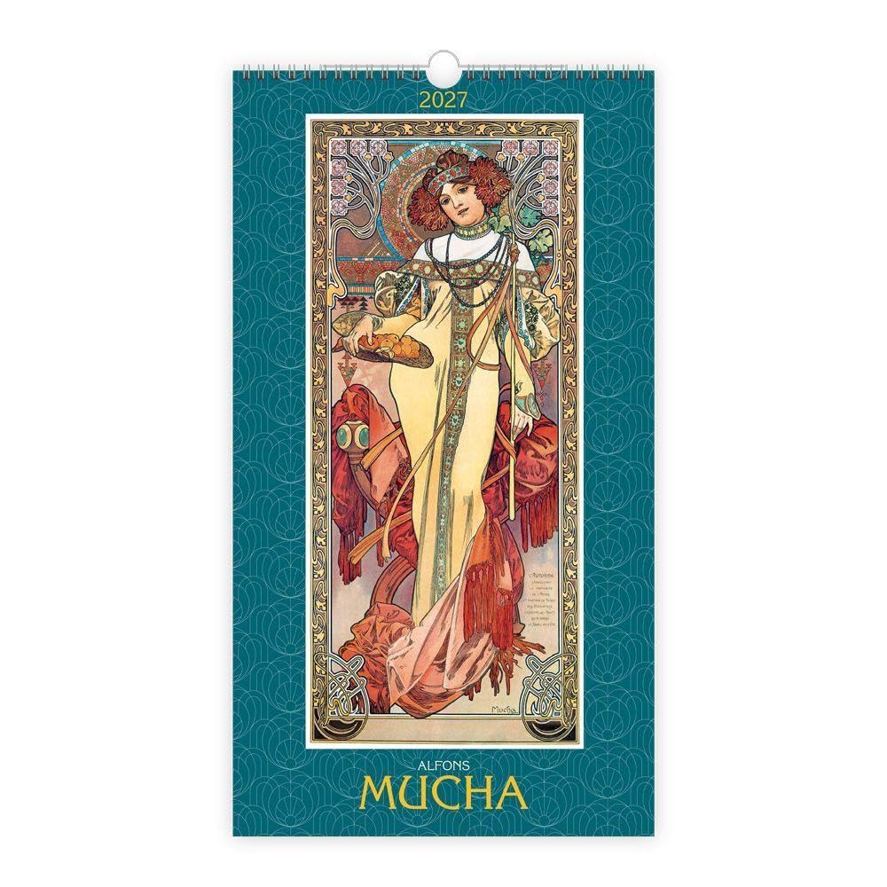 TRÖTSCH - Alfons Mucha 2027: Wandkalender