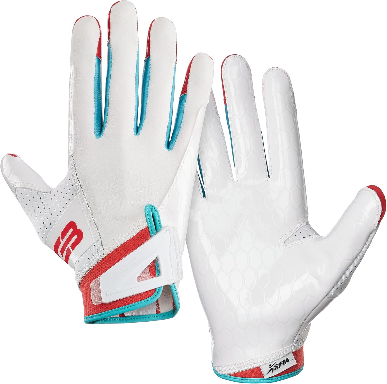 Grip Boost DNA 2.0 Football Gloves with Engineered Stick - Adult Sizes