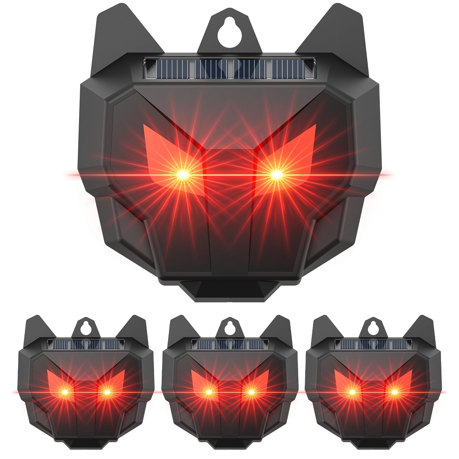 4 Pack Solar Nocturnal Animal Repeller