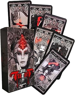 BSNRDX Tarot Cards Deck, Tarot Deck, 78 Tarot Cards Deck with Guidebook Set for Beginners and Experts, Tarot Cards Deck with Guide Book Standard Size 4.75" x 2.76",Future Telling Game