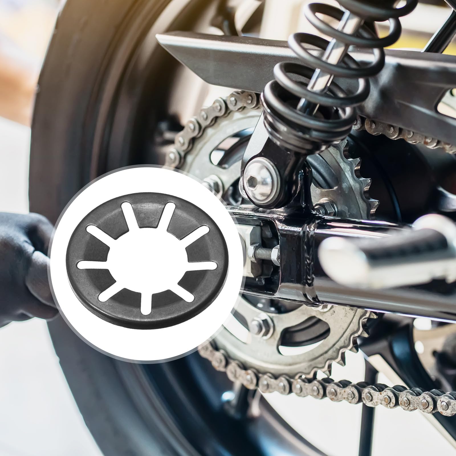 Rondelle Di Bloccaggio A Stella M20 X 40mm - Acciaio Manganese 65Mn | 50 Pezzi Per Meccanica - Foto 11