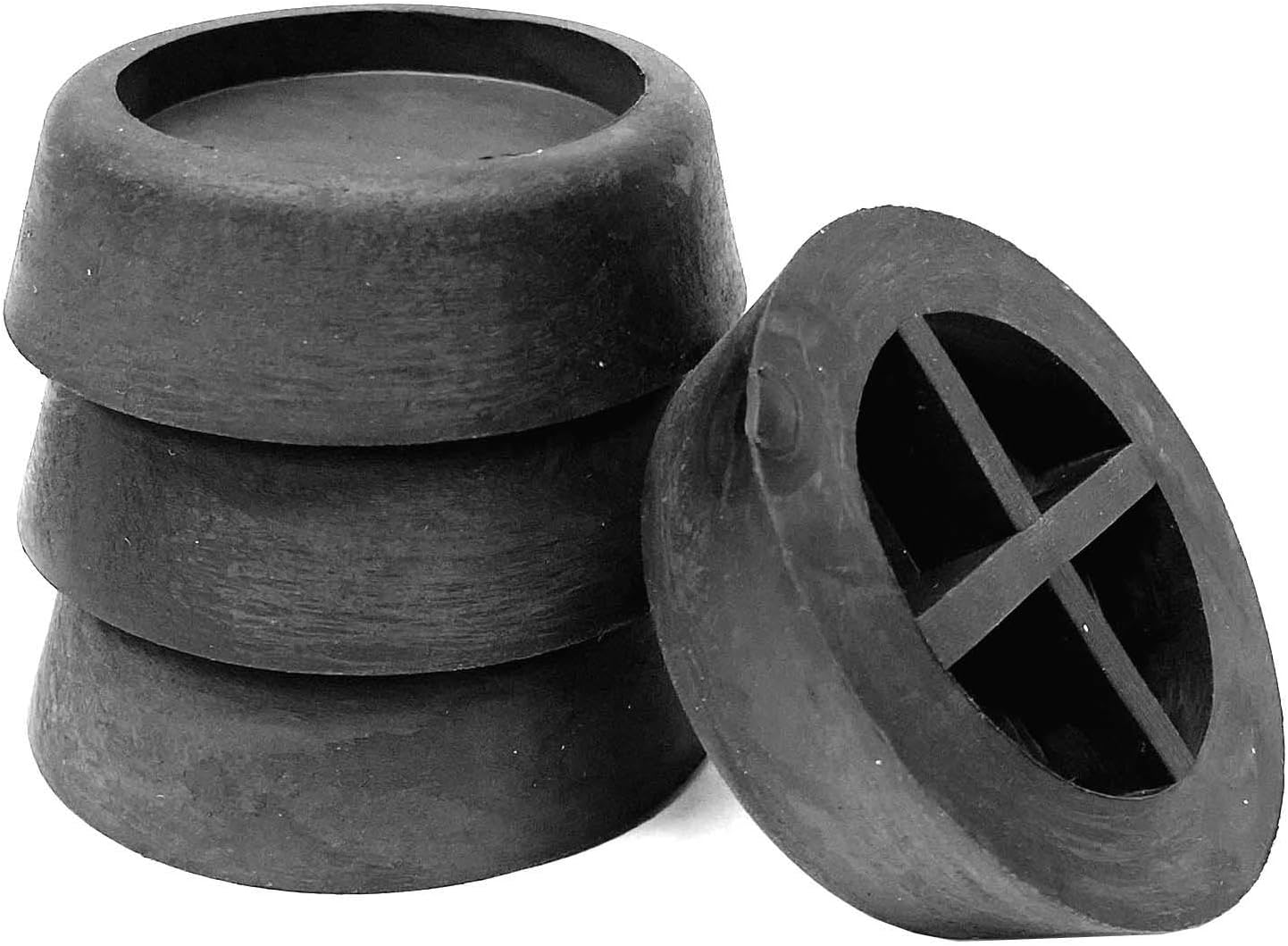 Gorise 4er-Set Antivibrationspads Aus Gummi - Perfekte Schwingungsdämpfer Für Waschmaschinen, Kompressoren & Mehr