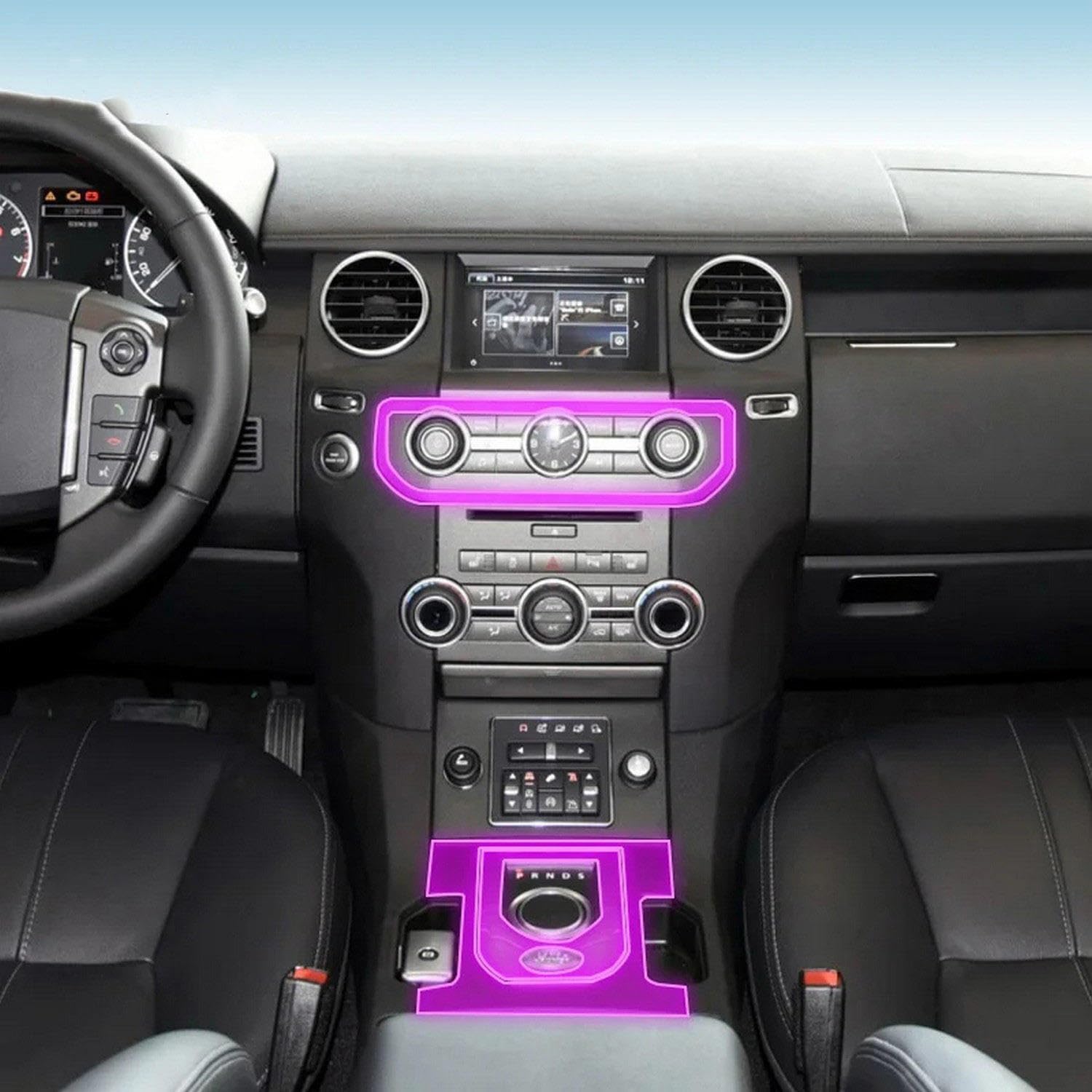 Film TPU Landrover Discovery 4 protection écran GPS 2017-2023